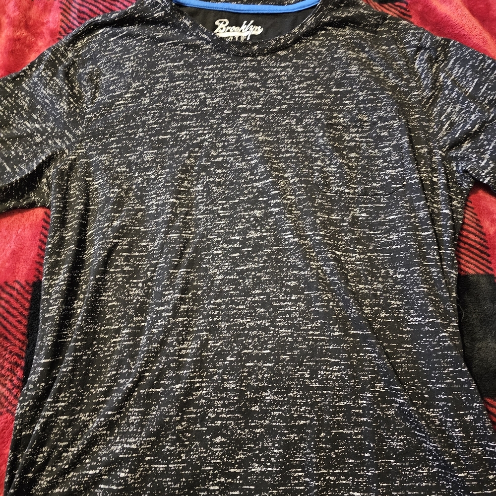 Black and Gray Long Sleeve Shirt
